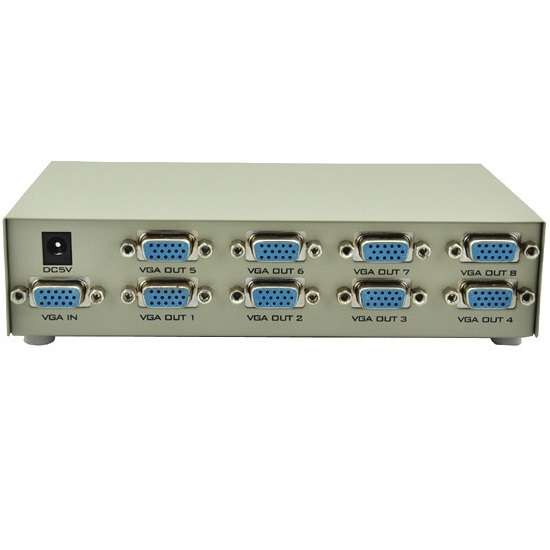 VGA SPLITTER 1 IN 8 OUT