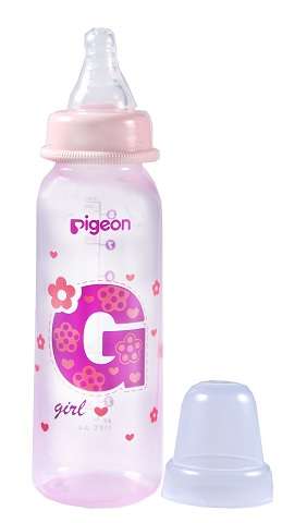 FLEXIBLE BOTTLE STD NECK PINK 240ML