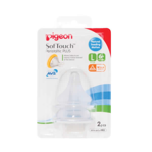 PERISTALTIC NIPPLE 2 PCE L