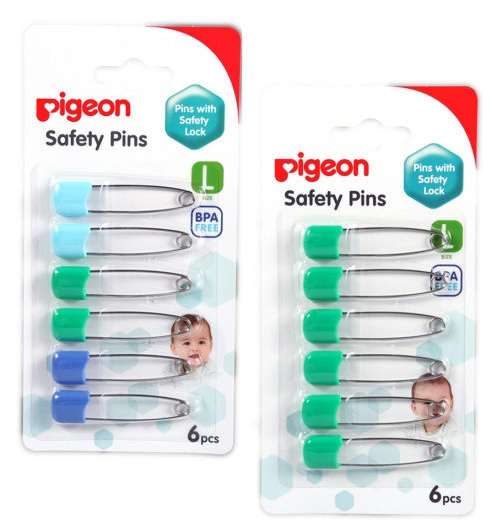 SAFETY PIN(L)6P/PACK