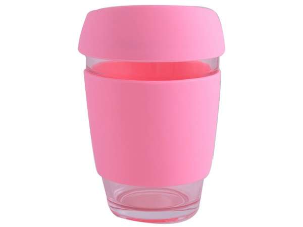 340ml Silicone Sippy Cup - Pink
