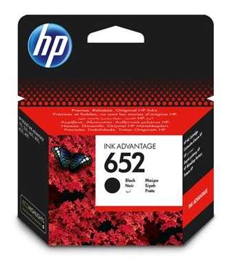 HP # 652 BLACK INK CARTRIDGE