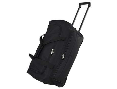Top Travel Trolley Bag - Black