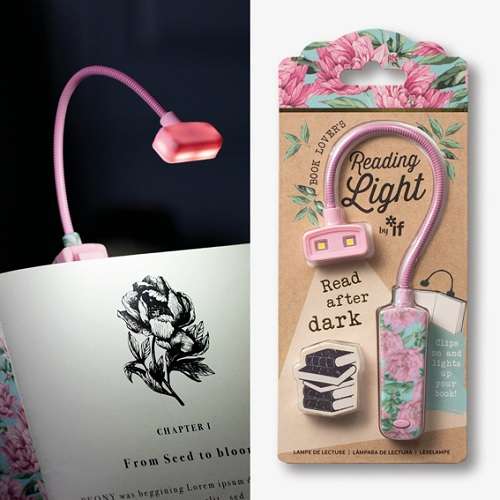BOOK LOVER'S READING LIGHT FLORAL