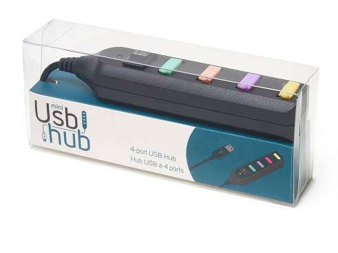 MINI USB HUB BLACK