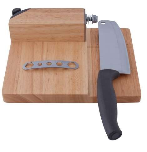 Biltong Slicer & Built-In Knife Sharpener