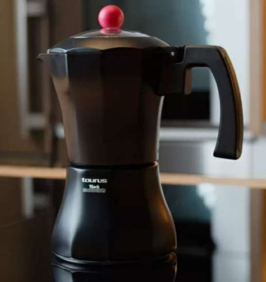 Coffee Maker Aluminium Black 12 Cup "Black Moments 12"