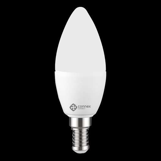 Smart WiFi Bulb 4.5W LED White Candle Screw