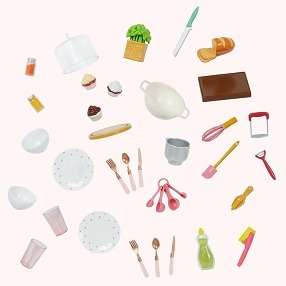 OG ELECTRONIC KITCHEN ISLAND SET - OG COOKING ISLAND