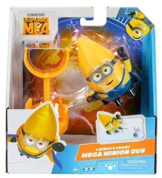DESPICABLE ME 4 10CM MEGA MINION FIGURES ASSTD