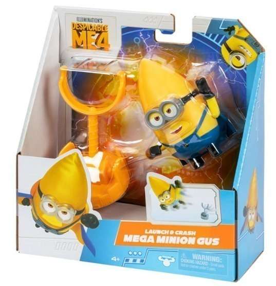 DESPICABLE ME 4 10CM MEGA MINION FIGURES ASSTD