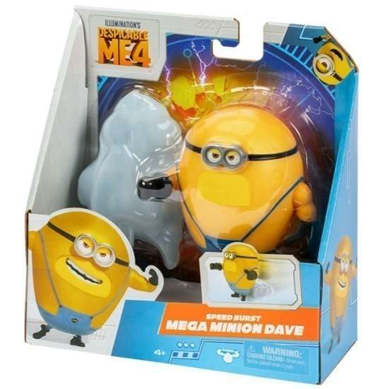 DESPICABLE ME 4 10CM MEGA MINION FIGURES ASSTD