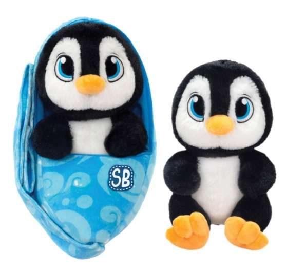 SWADDLE BABIES 24CM ASSTD PLUSH IN SLING