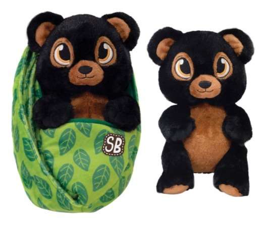 SWADDLE BABIES 24CM ASSTD PLUSH IN SLING