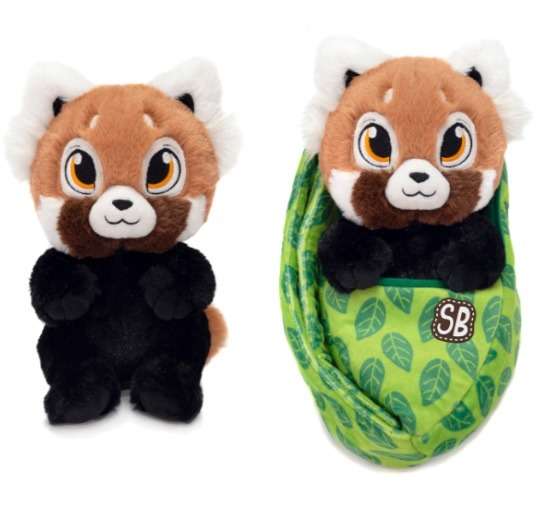 SWADDLE BABIES 24CM ASSTD PLUSH IN SLING