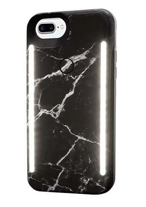 LUMEE DUO IPHONE 8 PLUS- BLACK MARBLE