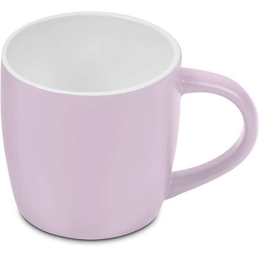 Serendipio Vogue Victoria Ceramic Coffee Mug - 280ml - Pink