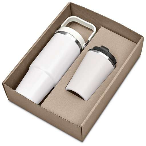 Kooshty Waikos Drinkware Gift set - Off White
