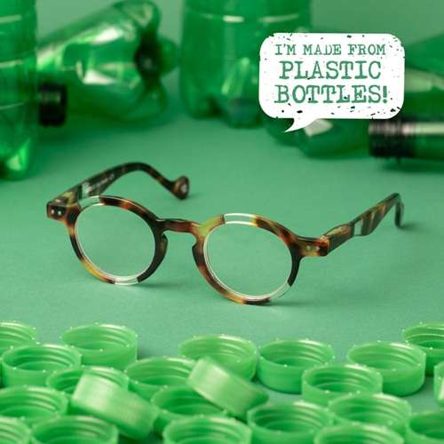 EASY READERS RECYCLED RECT BLACK +2.0