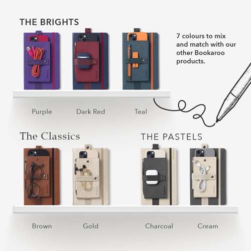 BOOKAROO PHONE HOLDER CREAM