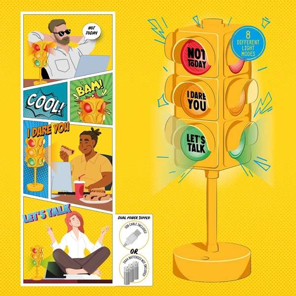 DESKTOP TRAFFIC LAMP