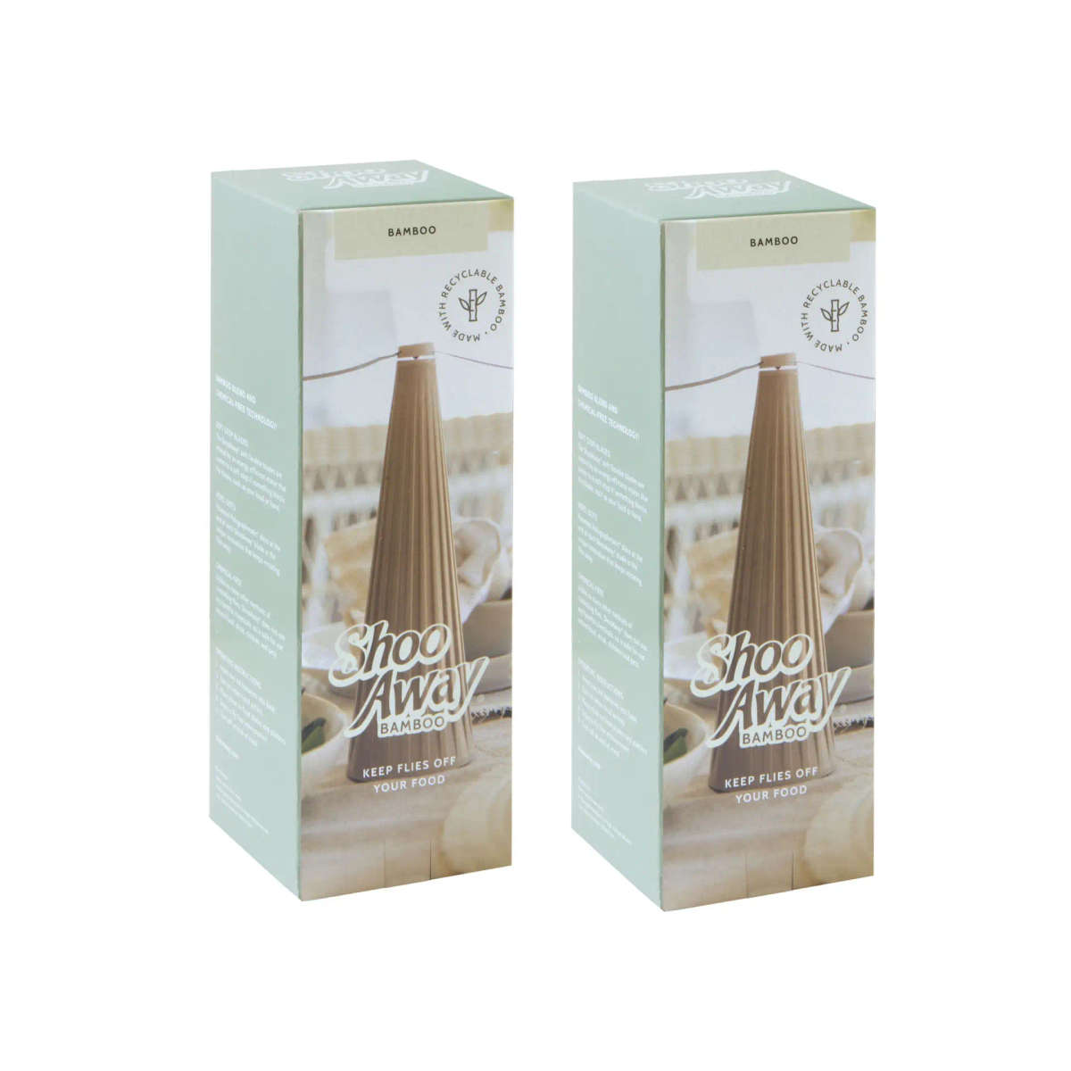 ShooAway- Bamboo Natural Pack of 2