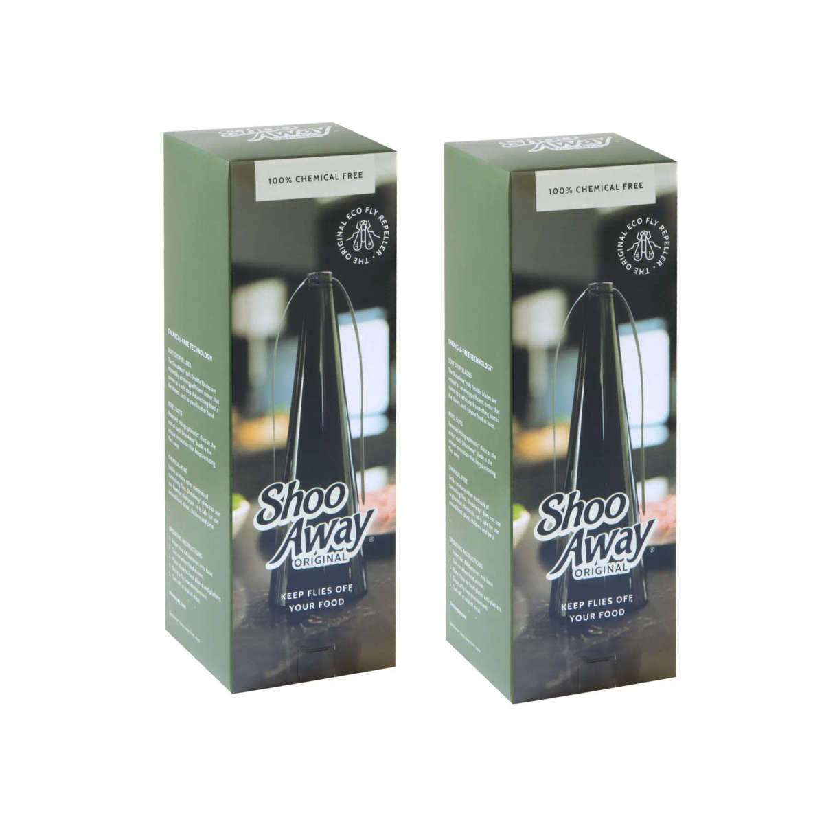 ShooAway- Original-Black-Pack of 2