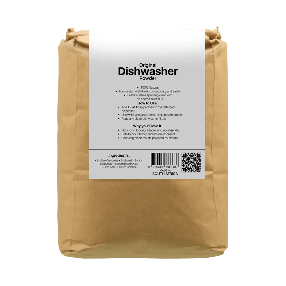 100 % Natural Dishwasher Powder Twin Pack (2 x 2KG)