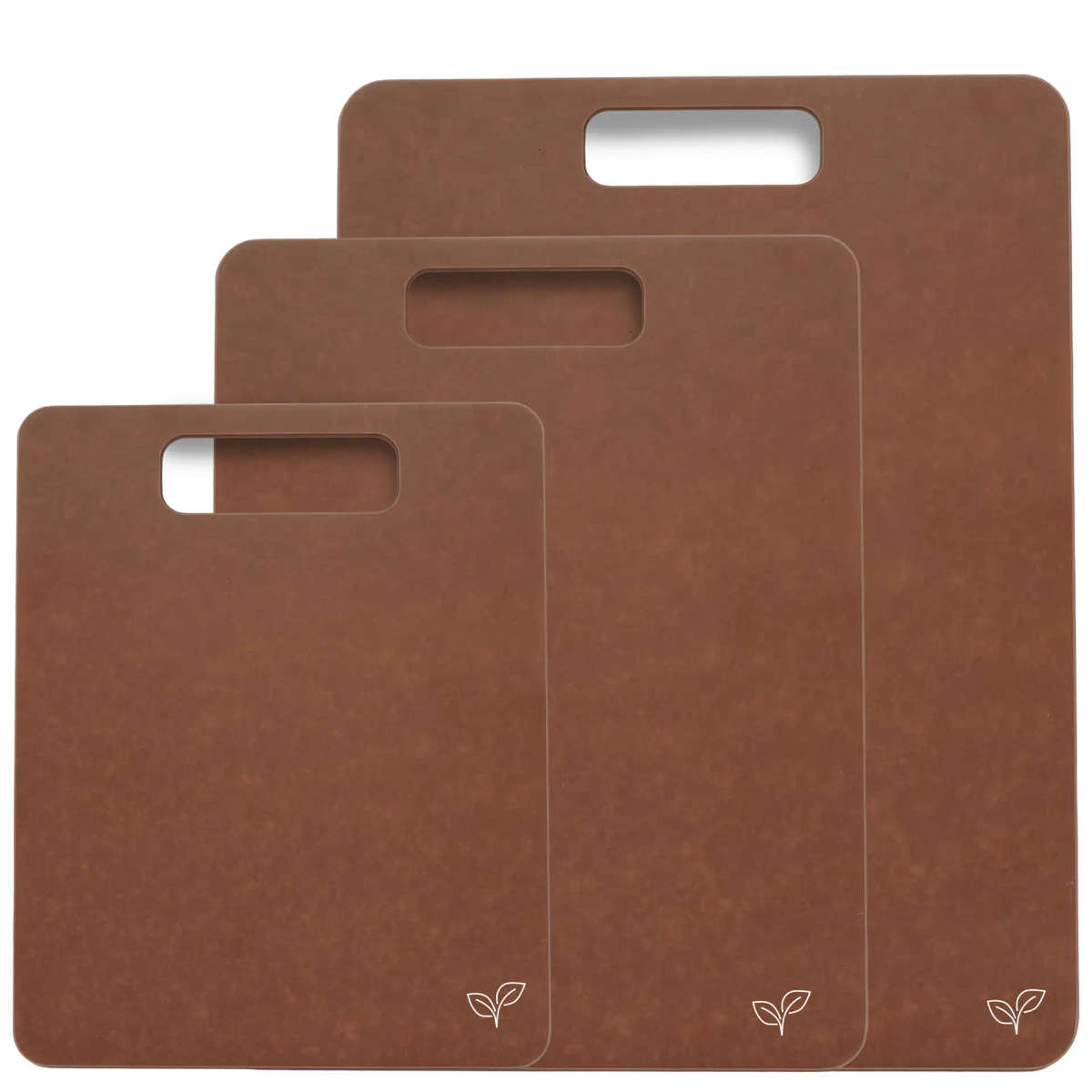 Wood Fibre Chopping Board -3 piece set Nutmeg -S/M/L