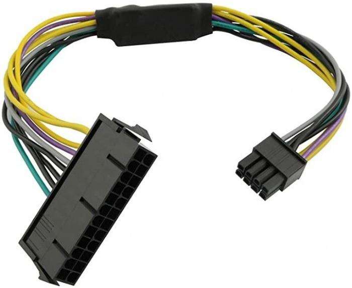 24 Pin To 8 Pin Molex For Psu Cables : Power