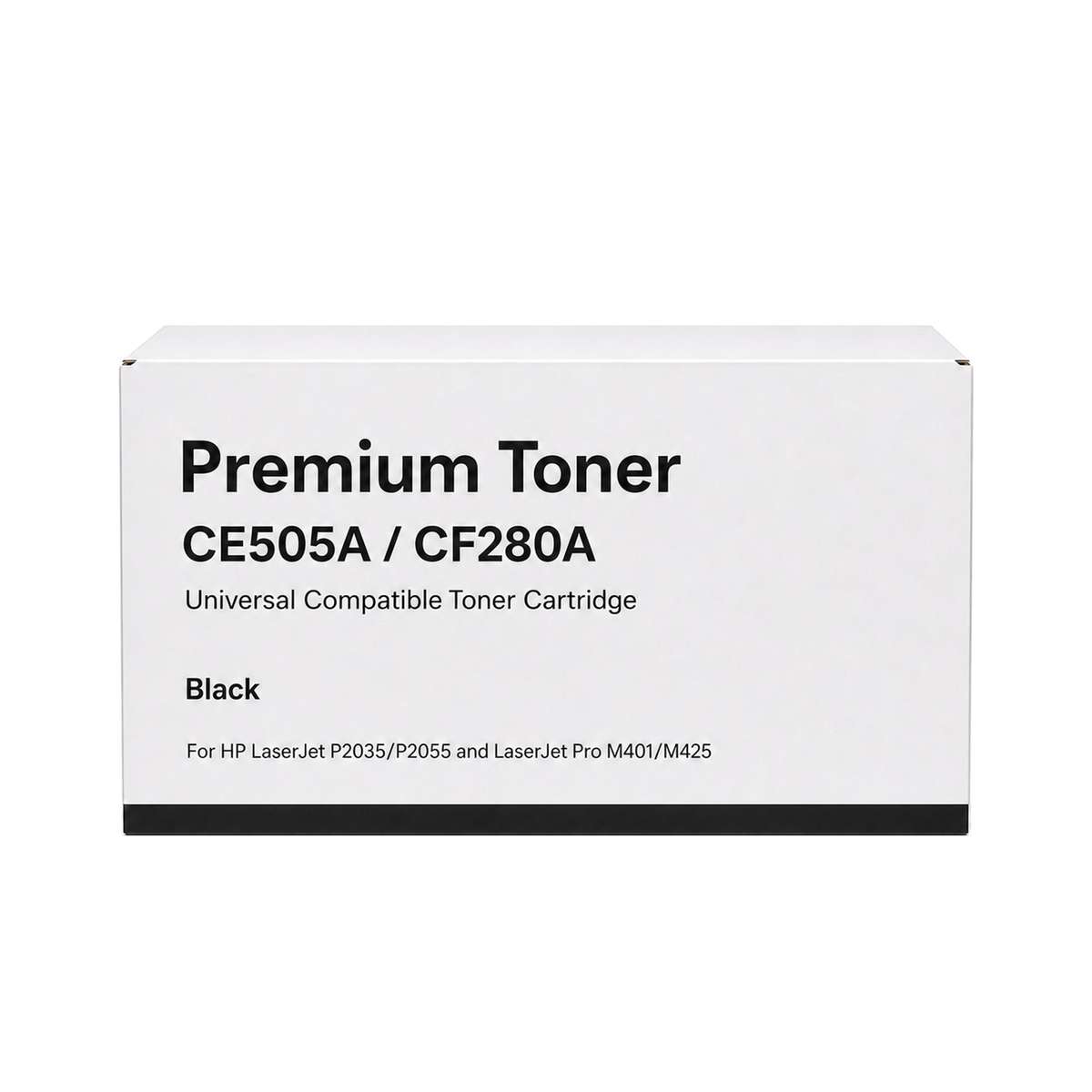 BLACK TONER FOR HP CE505A/CF280A