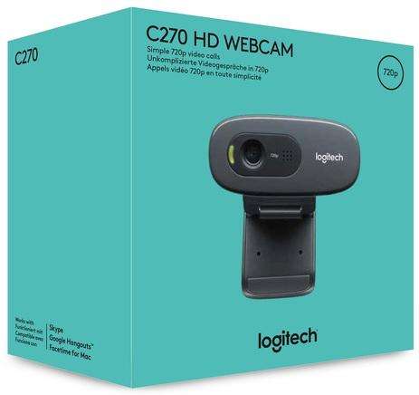 WEBCAM + MIC C270 DARK GREY ACCESSORIES