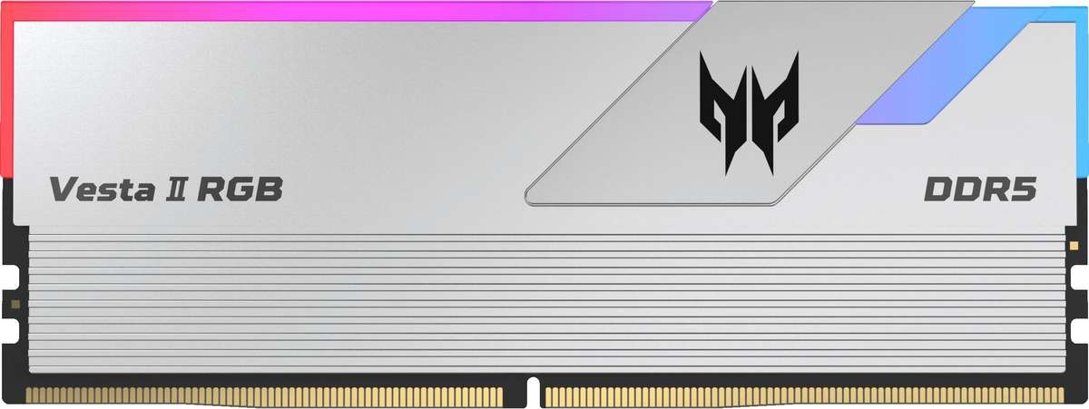 Acer-Predator Predator Vesta2 32Gb Pc5 6000 Silver Gaming