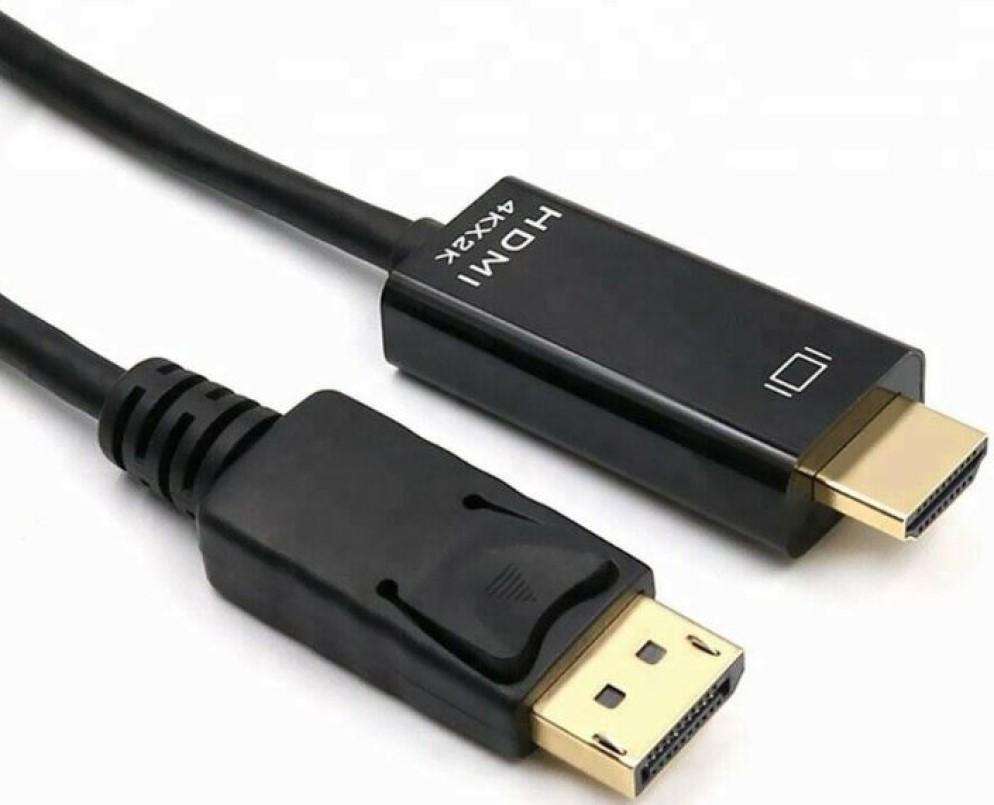 Display Port To Hdmi 3Mtr Cables : Media