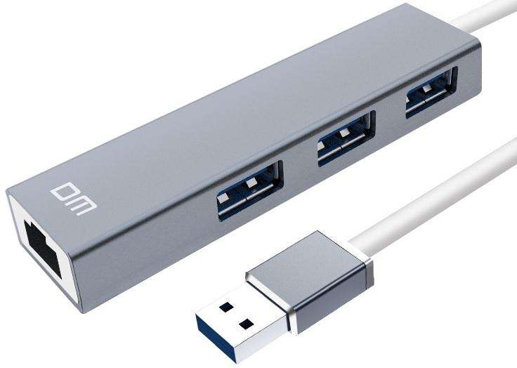 Usb3.0 3Port Hub +1000Mbps Lan
