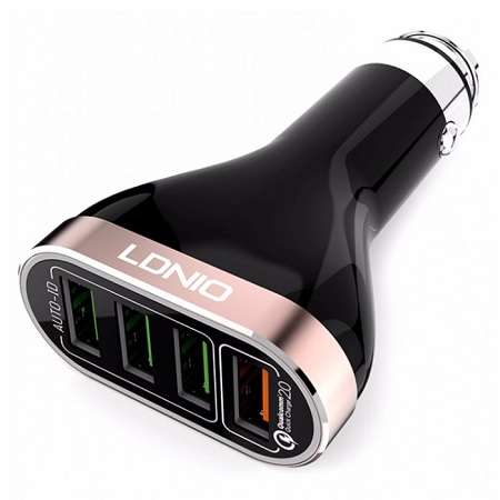 Ldnio Usb Car Charger - 4P 6.6A Qc Tablets
