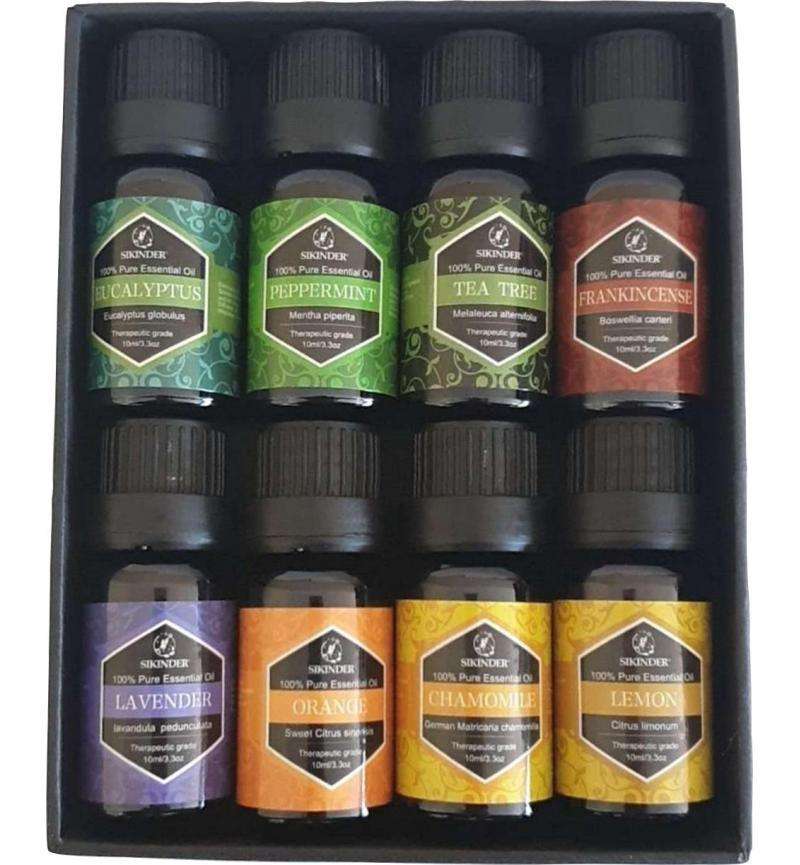 Essential Oil 8 Bottles