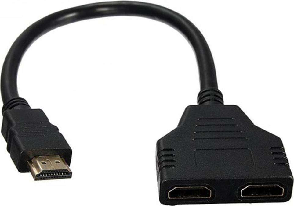Hdmi Y Splitter Adapter Cables : Media