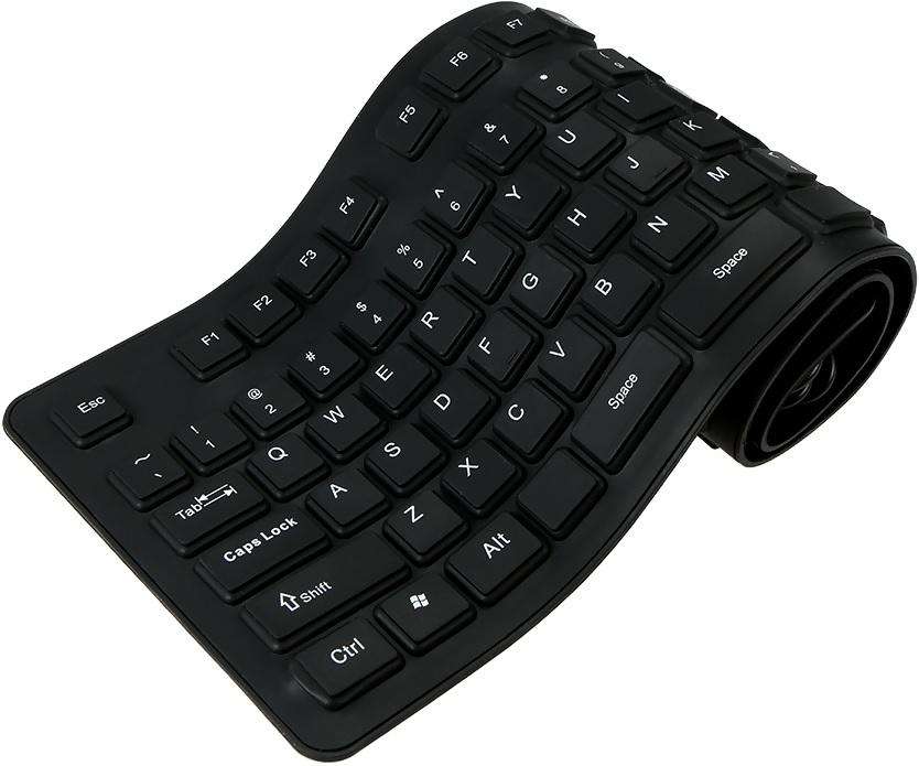 Usb + Ps2 Foldable Keyboard Membrane Keyboards