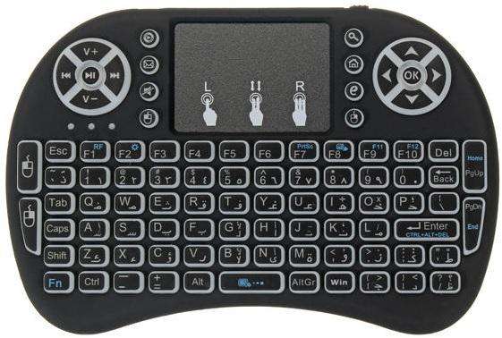 Wireless I8 Rechargeable Keyboard, Mouse
