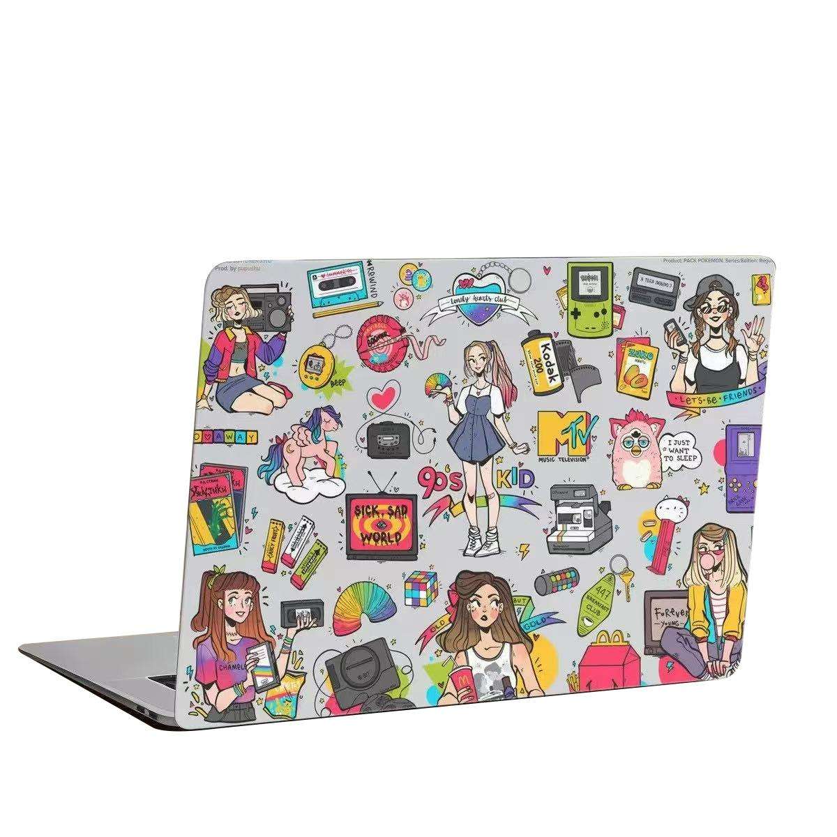15.6 Laptop Skin 90'S Kids Notebook Accessories