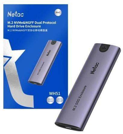 Netac M.2 Nvme/Sata Ext Enclosure Ancillary Items
