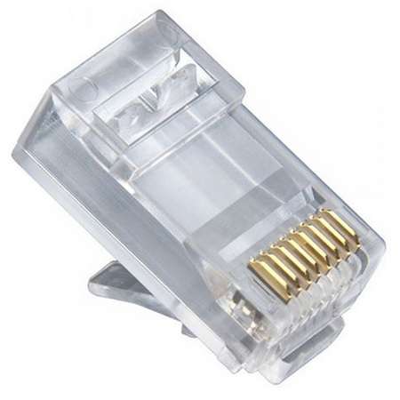 Rj45 Cat6 Connectors (100) Networking