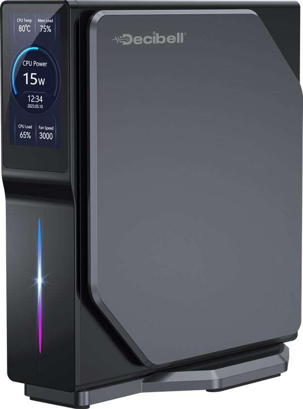 Decibell Mini Pc,N100,16Gb,512Gb Ssd,Win11P Mini Pc