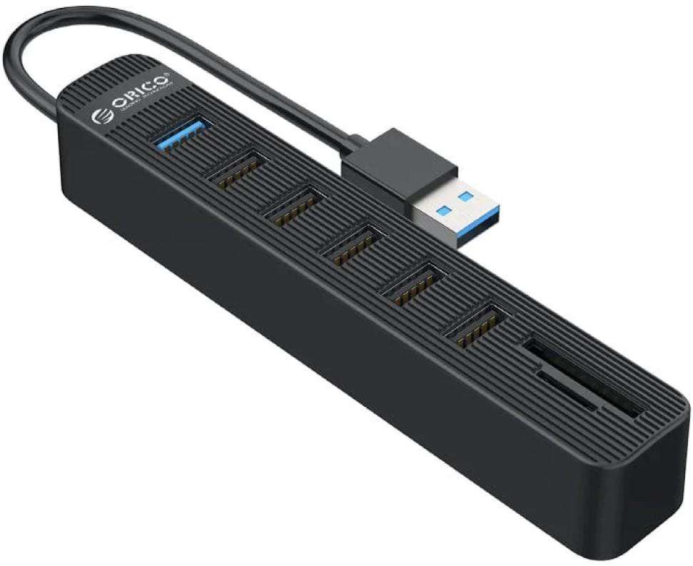 Orico Hub Usb3.0 1Xusb3.0 5Xusb Sdtf Bk