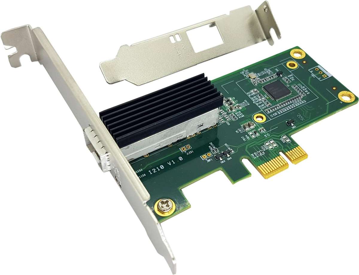 Pcie Fibre Port Lan Card Add-On Cards