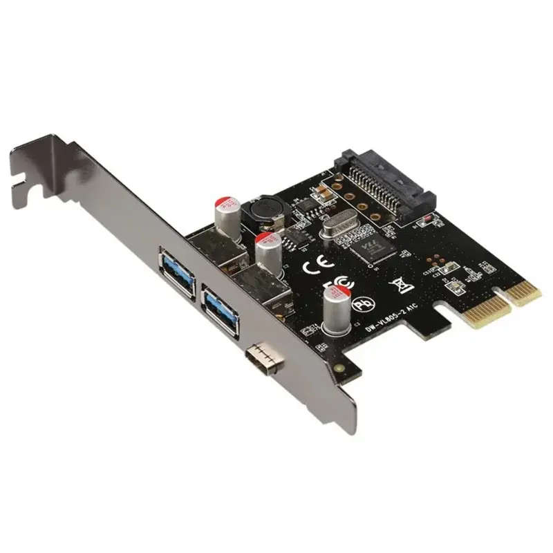 PCI-E 2A + 1C USB3 CARD