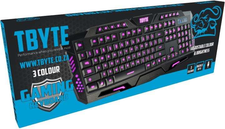 Tbyte Usb 3 Colour Gaming Keyboard Keyboards
