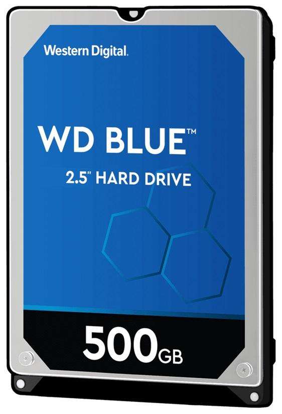 Western-Digital 500Gb 2.5" Sata Drive - No Packaging Hard Drives
