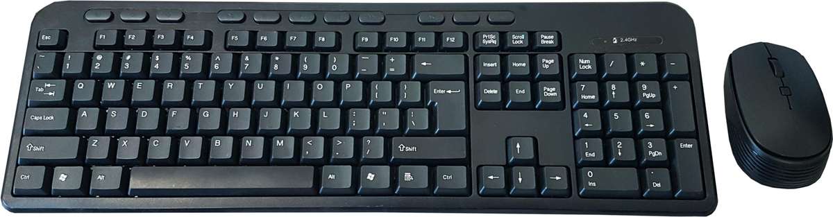 WIRELESS  KEYBOARD/MOUSE COMBO KEYBOARDS